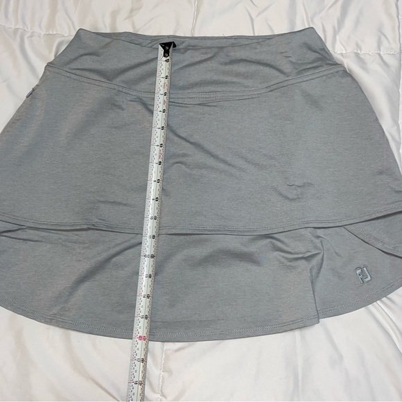 FootJoy Performance Layered Skort Womens Gray Golf Skirt NWOT Medium - Picture 6 of 7